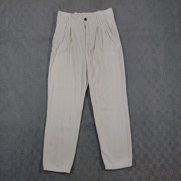 Abercrombie & Fitch Pants - Abercrombie & Fitch Women's 25/0 (26x25) Pants Corduroy High Waisted White